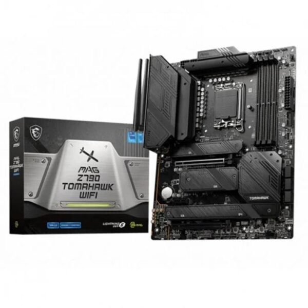 Placa base msi 1700 mag z790 tomahawk wifi atx -  4x ddr5 -  6x sata6 -  8x usb 3.2 911 - 7d91 - 019