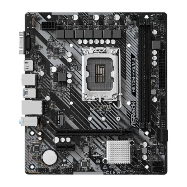 Placa base asrock 1700 h610m - hvs - m.2 r2.0 - Imagen 2