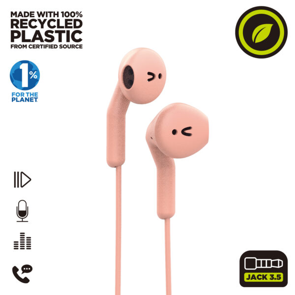 Auriculares muvit e56 rosa - Imagen 3
