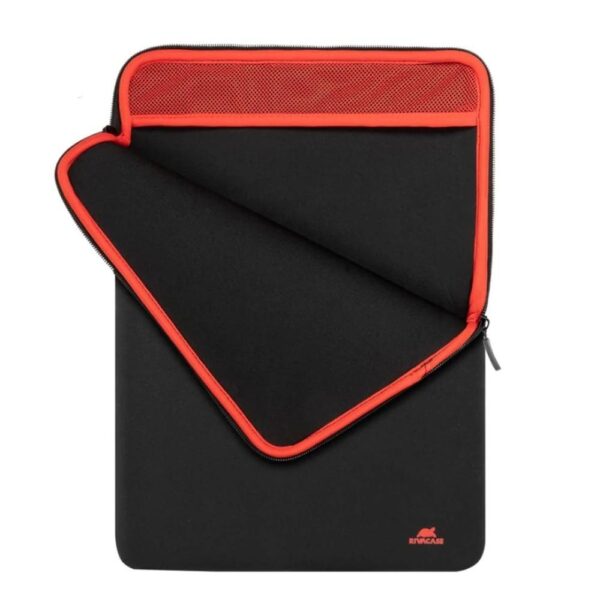 Funda vertical rivacase 5226 antishock para portatil 15.6 pulgadas negro - Imagen 3
