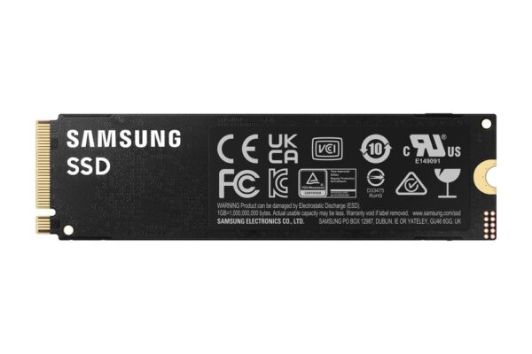 Disco duro interno solido ssd samsung mz - v9p4t0bw 990 pro ssd 4tb pcie 4.0 nvme m.2 - Imagen 2