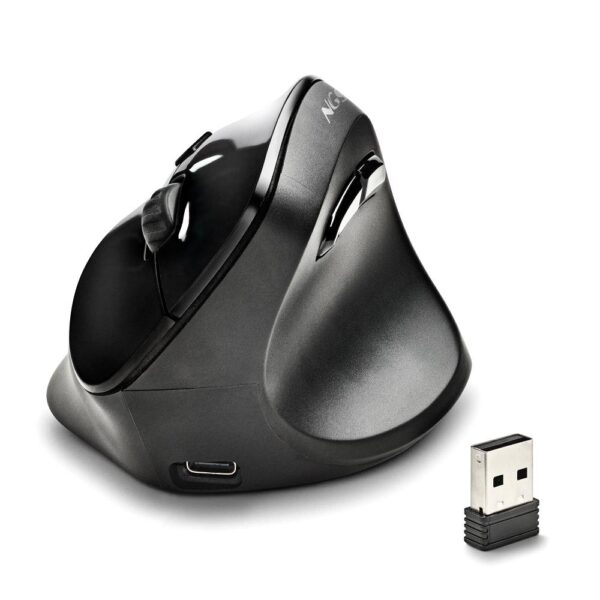 Raton inalambrico ngs evo moksha ergonomico vertical - Imagen 3