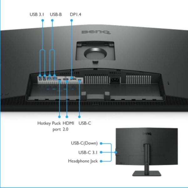 Monitor benq pd3205u 32 pulgadas 4k uhd 60hz - Imagen 3