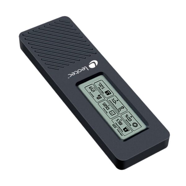 Caja externa leotec para discos m.2 usb tipo c con panel lcd - Imagen 3