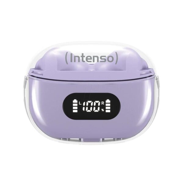 Auriculares bluetooth intenso buds plus tws anc+enc lila - Imagen 2