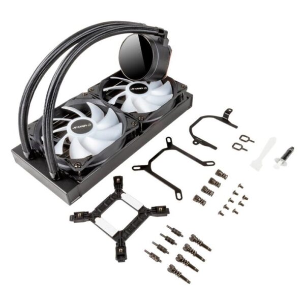 Kit refrigeracion liquida unyka aquastorm argb 240mm - Imagen 2