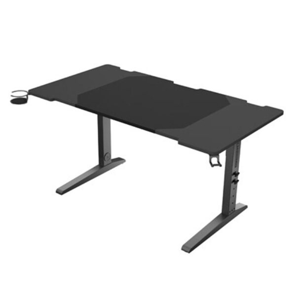 Mesa gaming genesis holm modular 140 rgb negro 140x75 cm - Imagen 2
