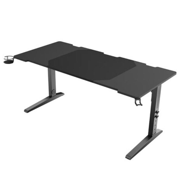 Mesa gaming genesis holm modular 160 rgb negro 160x75 cm - Imagen 2