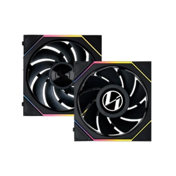 Ventilador caja lian li unifan tl - lcd wireless argb 3 x 120mm black - Imagen 3