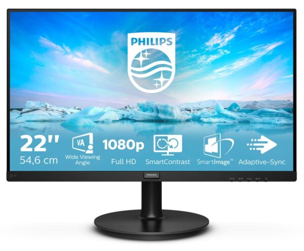 Monitor phlips 221v8 - 00 21.5 pulgadas fhd 75hz - Imagen 2