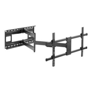 Soporte de pared orientable equip para pantalla de 43 pulgadas -  80 pulgadas doble brazo largo articulado equip max.