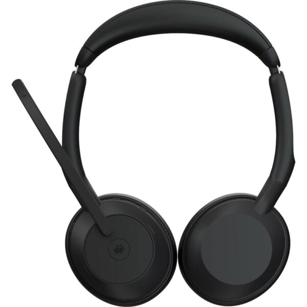 Auriculares jabra evolve2 55 ms stereo inalambrico negro - Imagen 3