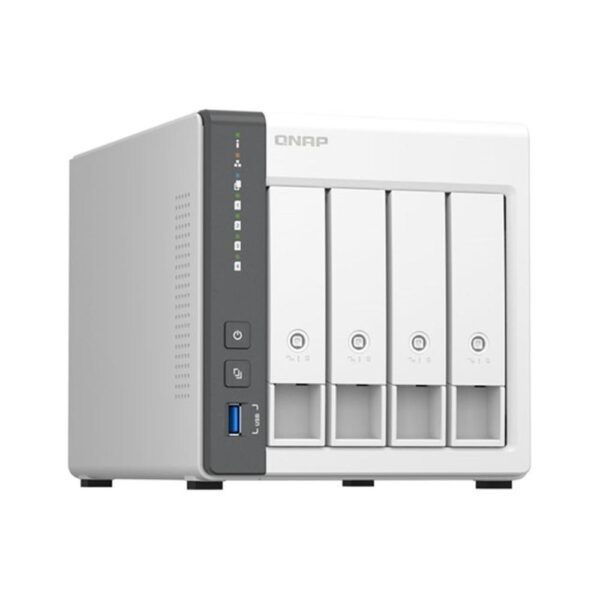 Servidor nas qnap k - ts - 433 - 4g+4xmn10ada600s 4 bahias 4gb gigabit ethernet - Imagen 2