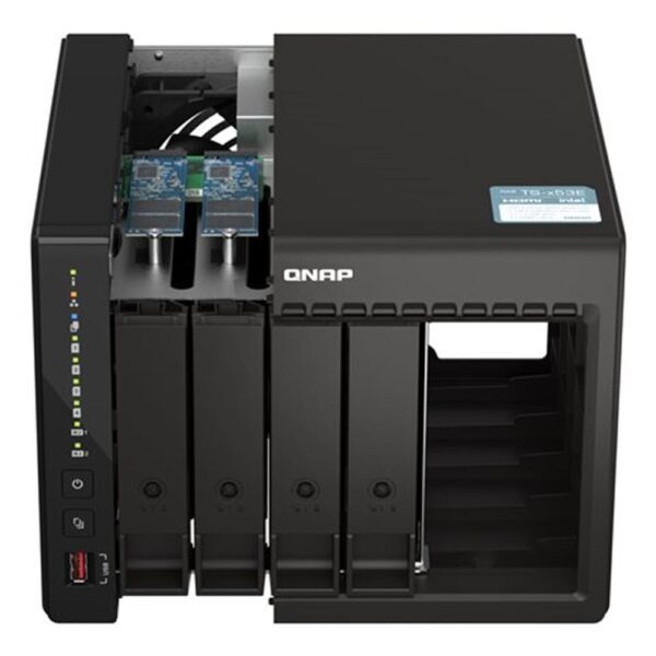 Servidor nas qnap k - ts - 453e - 8g+4xmn10ada600s 4 bahias 8gb gigabit ethernet - Imagen 3