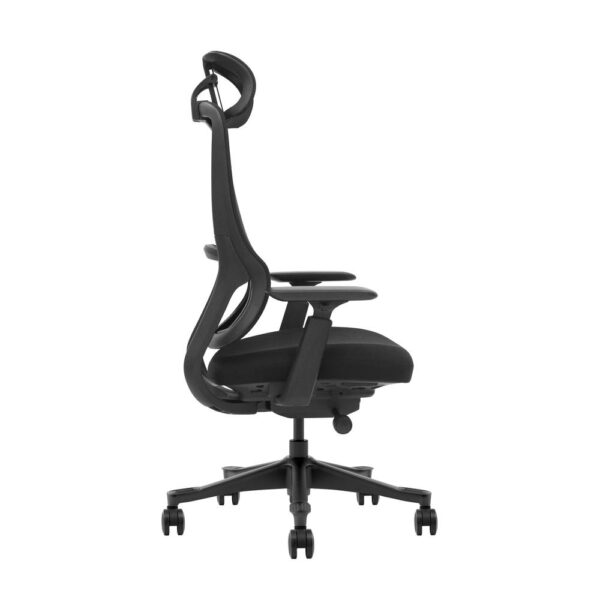 Silla oficina lira apoyo lumbar sistema básculante reposacabezas 2d hasta 120 kg - Imagen 3