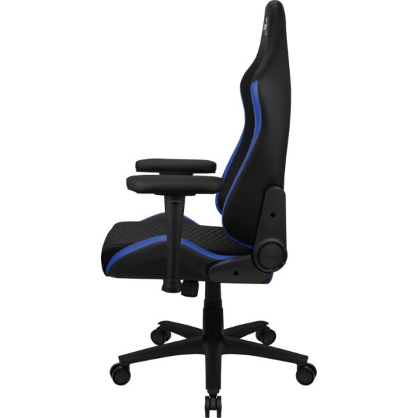Silla gaming aerocool crown negra - azul - Imagen 3