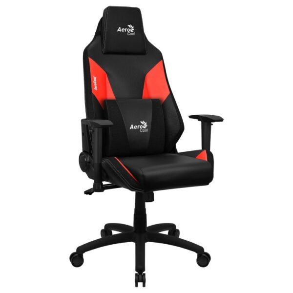 Silla gaming aerocool admiral negra - roja - Imagen 3
