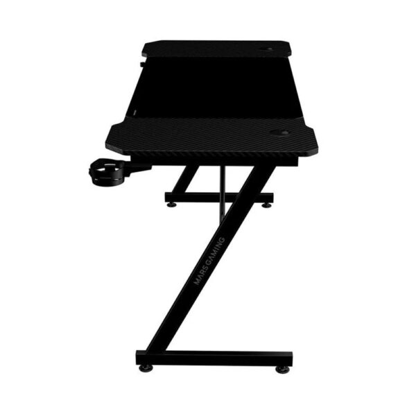 Mesa mars gaming ergo 140x60cm alfombrilla xxl black - Imagen 3