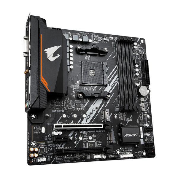 Placa base gigabyte b550m aorus elite  ax am4 matx 4xddr4 - Imagen 3