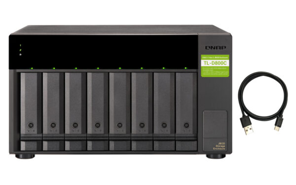 Servidor nas qnap tl - d800c 8 bahias - Imagen 2