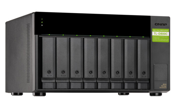 Servidor nas qnap tl - d800c 8 bahias - Imagen 3