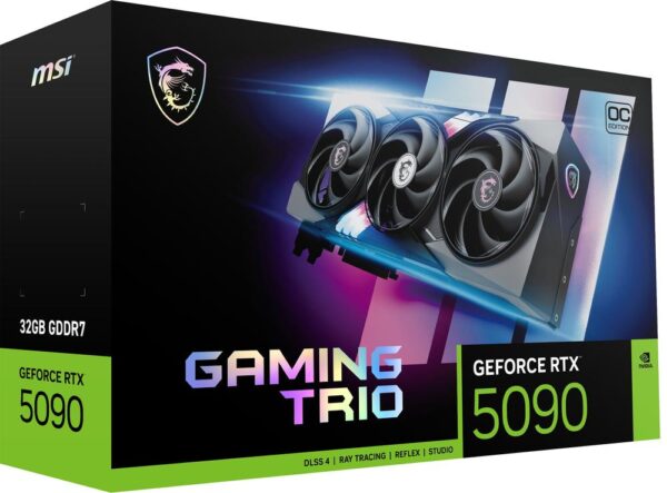 Tarjeta grafica msi rtx 5090 32g gaming trio oc - Imagen 2