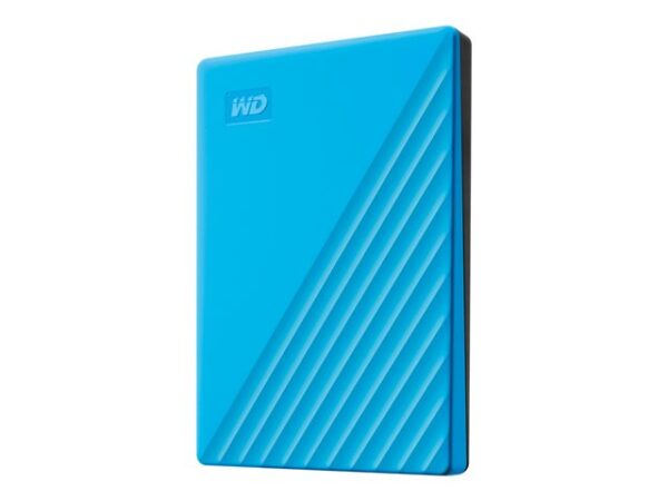 Disco duro externo hdd wd western digital 2tb my passport usb 3.2 azul - Imagen 2