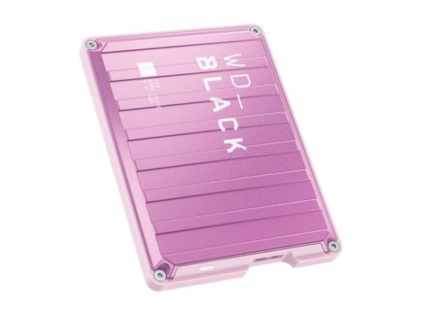 Disco duro externo ssd wd western digital 2tb black p10 game drive micro usb tipo b rosa - Imagen 2