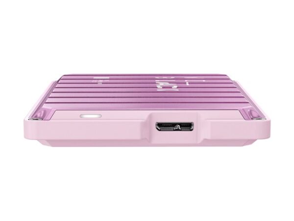 Disco duro externo ssd wd western digital 2tb black p10 game drive micro usb tipo b rosa - Imagen 3