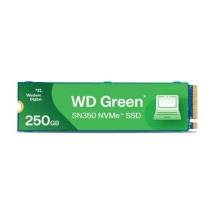Disco duro interno ssd wd western digital green sn350 wds250g2g0c - 00cdh0 250gb m.2 pci express 3.0 nvme