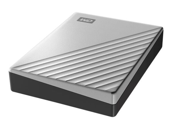 Disco duro externo hdd wd western digital 5tb my passport ultra for mac usb tipo c plata - Imagen 2