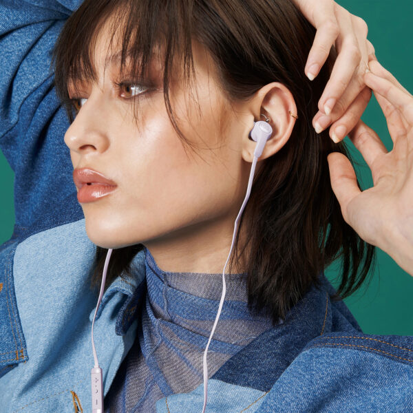 Auriculares fresh'n rebel flow dreamy lilac - Imagen 2