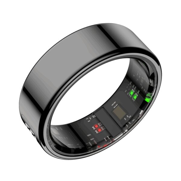 Leotec smart ring kor mau negro talla 9 - Imagen 2