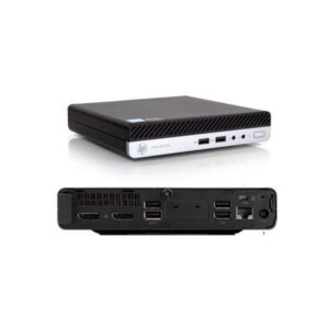 Ordenador reacondicionado mini hp prodesk 400 g4 - i5 - 8th - 8gb - 256gb nvme - win 11 pro