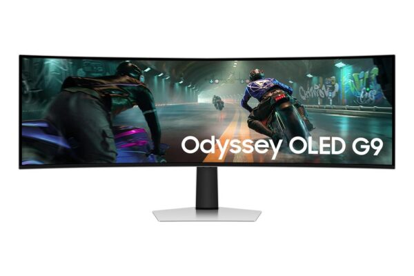 Monitor curvo gaming samsung odyssey oled g9 49 pulgadas dqhd 240hz - Imagen 2