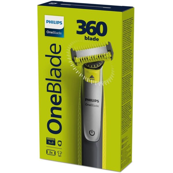 Recortadora philips qp2834 - 23 one blade 360 cara cuerpo doble cuchilla - Imagen 2