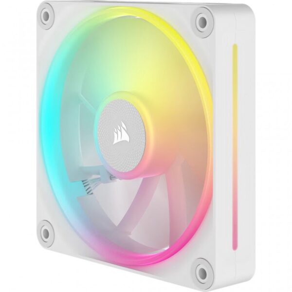 Ventilador caja corsair lx120 icue link rgb 3 x 120mm blanco - Imagen 3