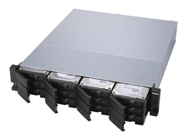 Servidor nas qnap tl - r1200s - rp 12 bahias 2u rack - Imagen 2