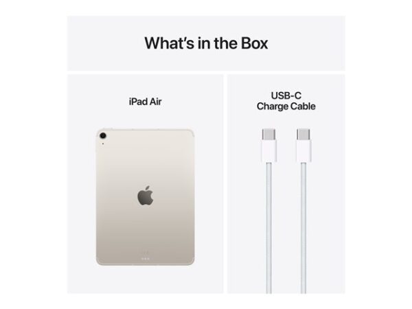 Apple ipad air 8gb 512gb wifi + cell starlight 11 pulgadas - Imagen 2
