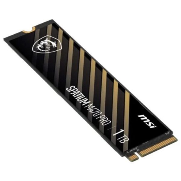 Disco duro interno solido ssd msi spatium m470 pro 1tb m.2 nvme pcie4 - Imagen 2