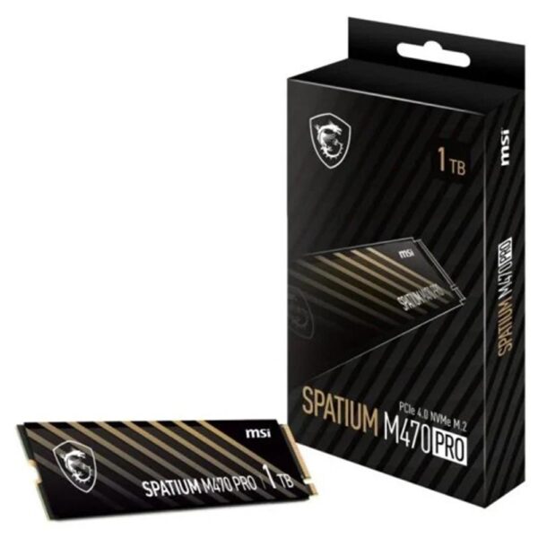 Disco duro interno solido ssd msi spatium m470 pro 1tb m.2 nvme pcie4 - Imagen 3