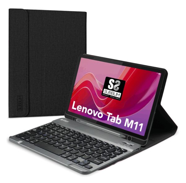 Funda + teclado subblim keytab pro bt para lenovo tab m11