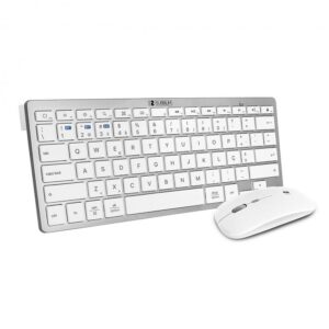 Teclado + raton subblim combo plata portugues