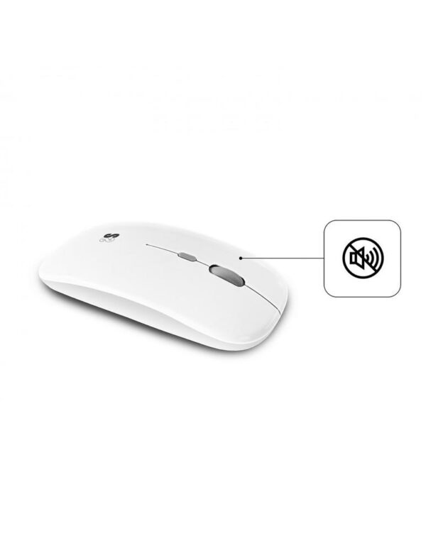 Teclado + raton subblim combo plata portugues - Imagen 3