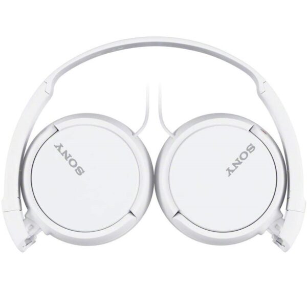 Auriculares sony mdrzx110apw - blanco - pleglable - microfono - Imagen 2