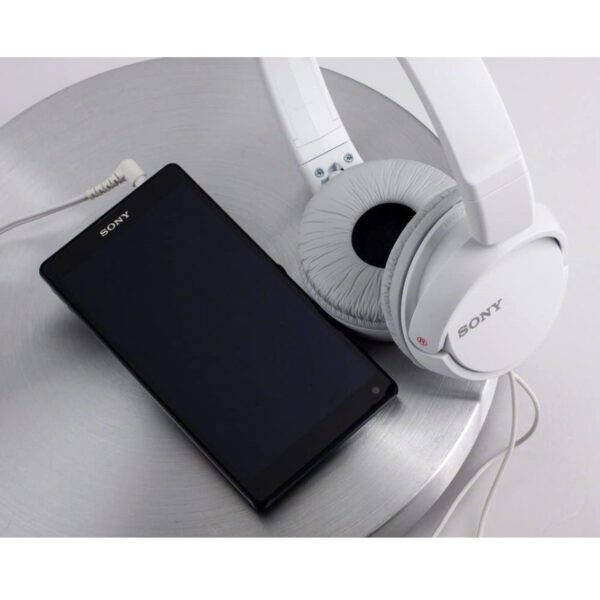 Auriculares sony mdrzx110apw - blanco - pleglable - microfono - Imagen 3