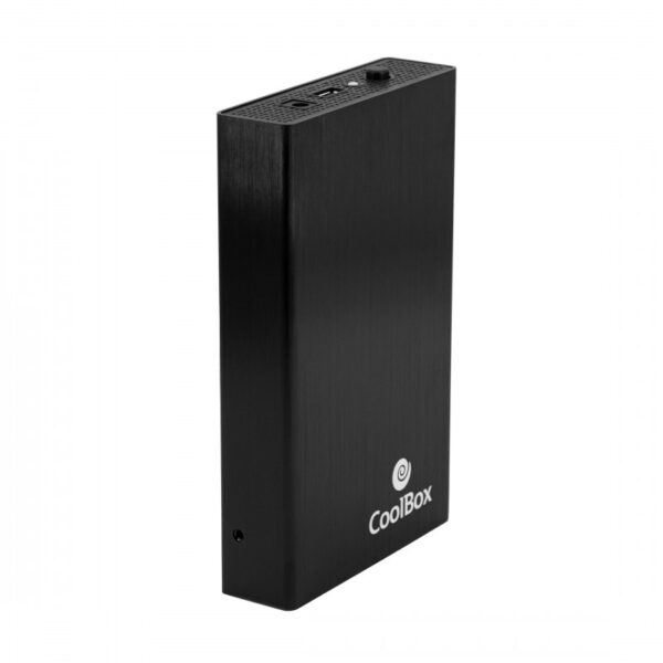 Carcasa disco duro hdd 3.5 pulgadas coolbox sca - 3533 usb3.0 negra aluminio - Imagen 2