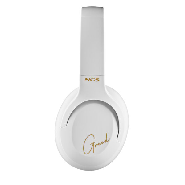 Auriculares inalambricos ngs artica greed blanco - Imagen 2