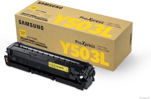 Toner hp clt - y503l amarillo alta capacidad - Imagen 3