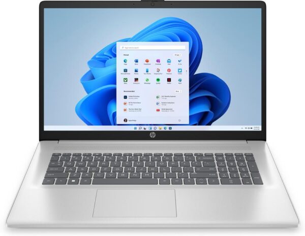 Portatil hp 17 - cn3001ns 17.3 pulgadas -  i3 - n305 -  8gb -  ssd512gb -  w11 -  plata natural